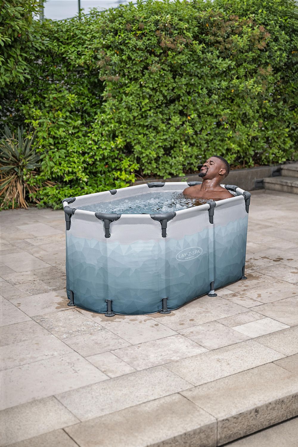 Lay-Z-Spa Kallbassäng Oval 150 Cm