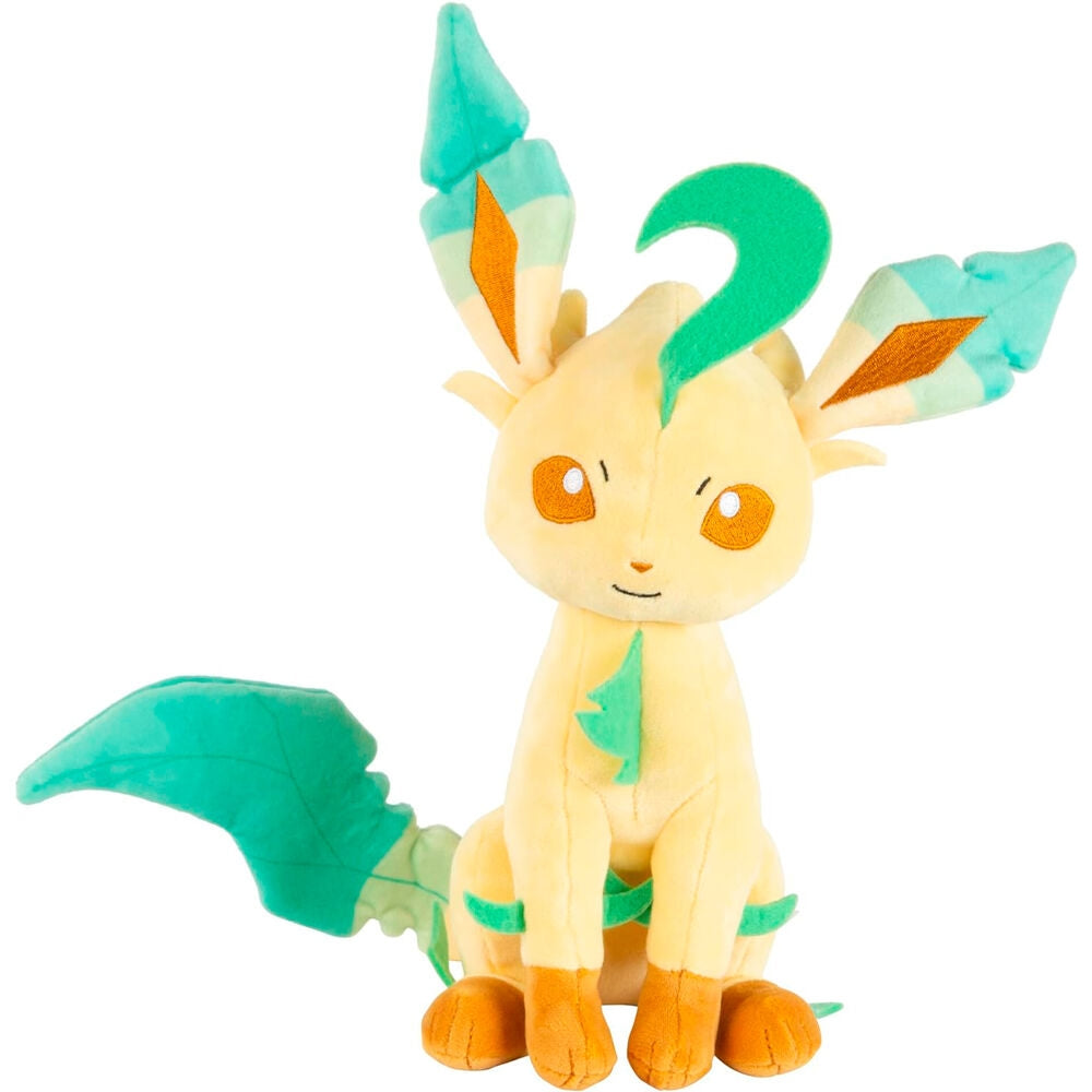 Leafeon plyschleksak 23 cm - Mjuk, gosig, perfekt för samlare