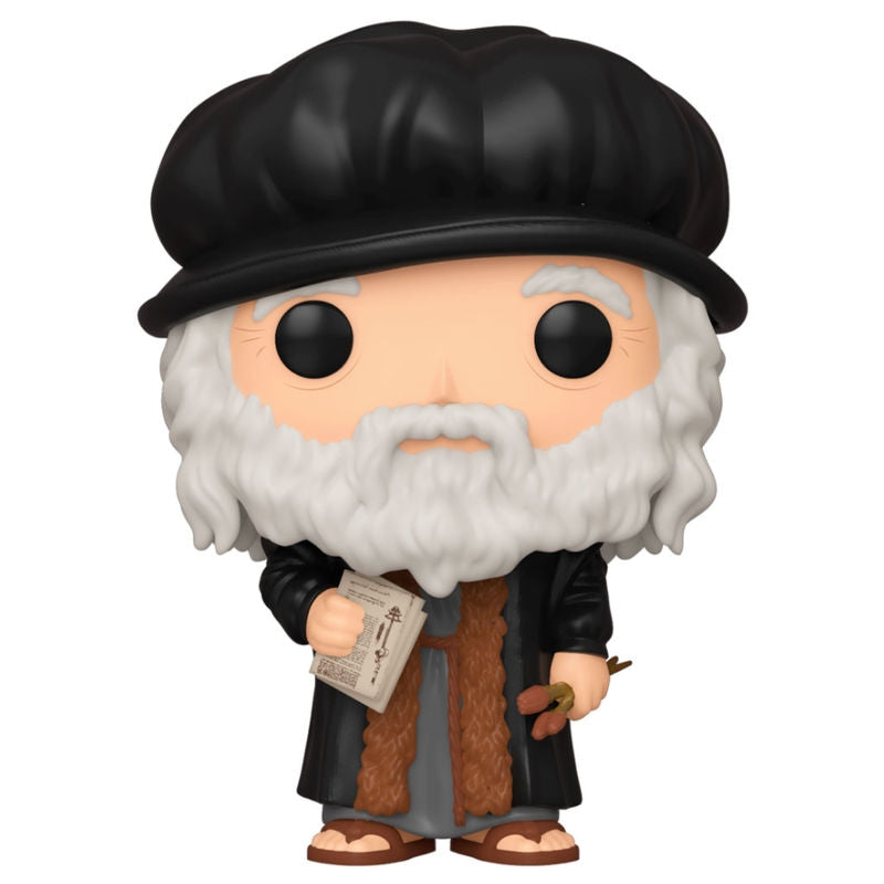 Leonardo Da Vinci POP-figur - samlarbar vinylleksak