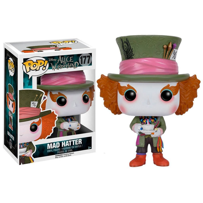 Mad Hatter Pop Figur från Alice i Underlandet, Samlarleksak