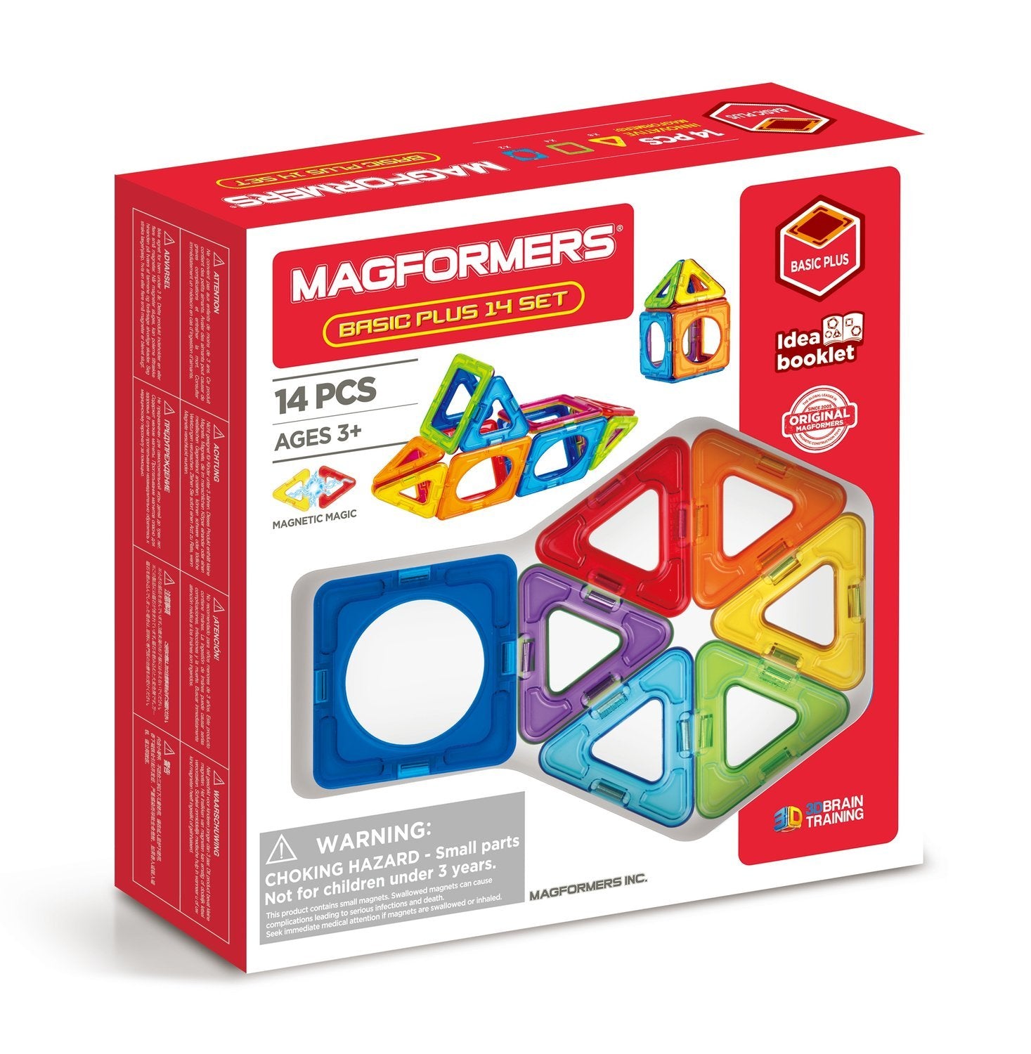 Magformers Basic Plus 14 Set (Inner Circle)