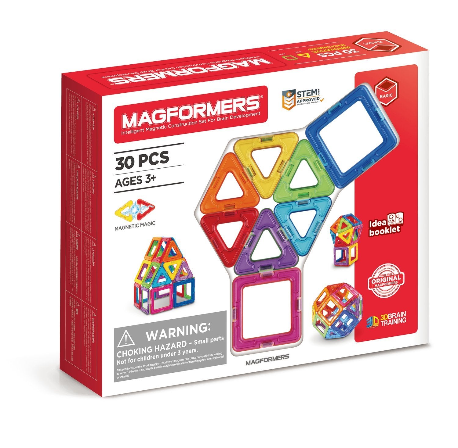 Magformers Magnet Constructor Set, 30 stk