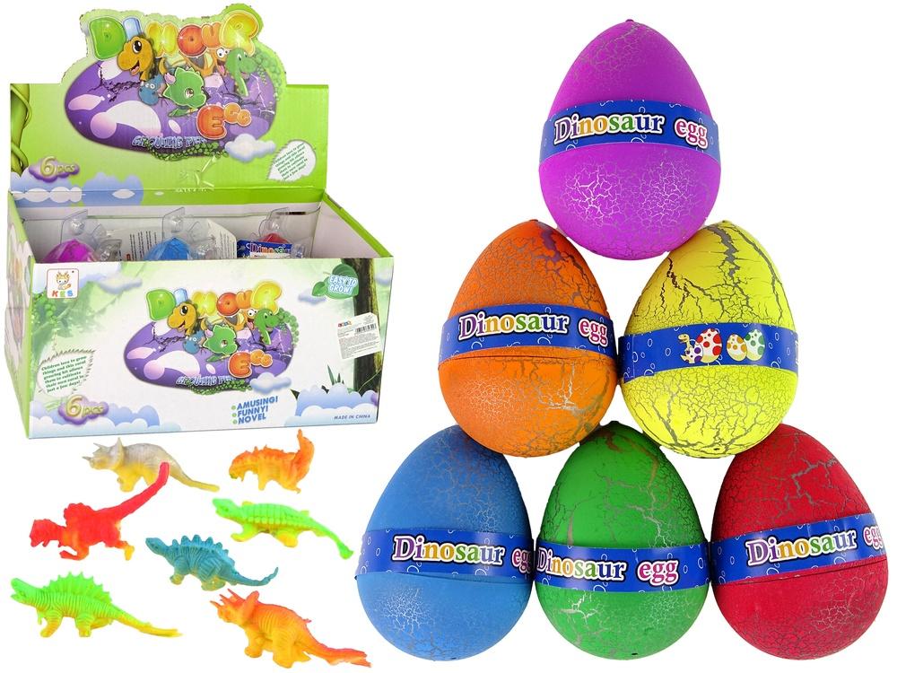 Magic Dinosaur Egg: Hatch &amp; Grow 9cm - 6 Colors!