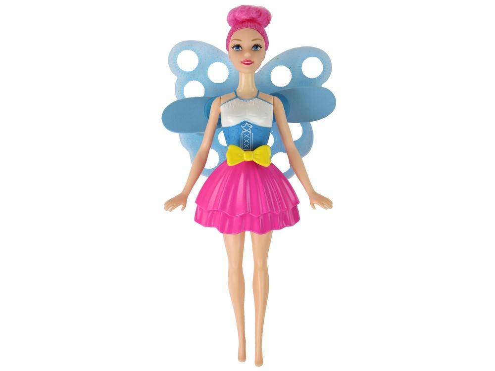 Magisk Fairy Doll med Bubble Wings - Rosa & Blå Kul!