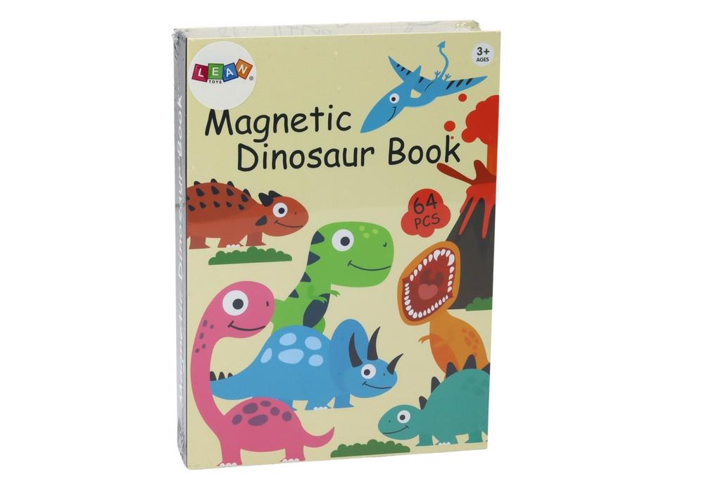 Magnetic Dino Puzzle Book: Utforska förhistoriska världar