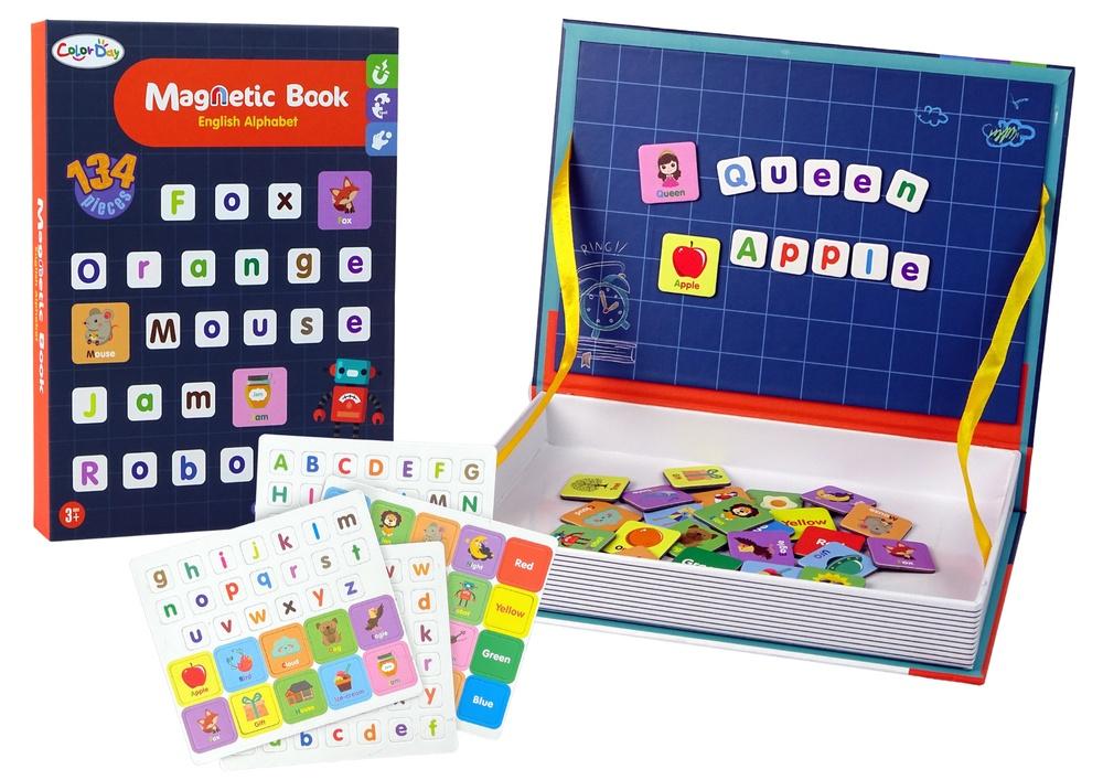 Magnetic Alphabet Puzzle Book: Morsom læring med bilder