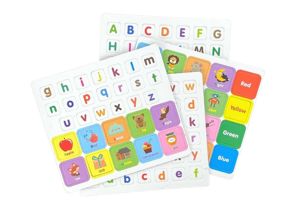 Magnetic Alphabet Puzzle Book: Morsom læring med bilder