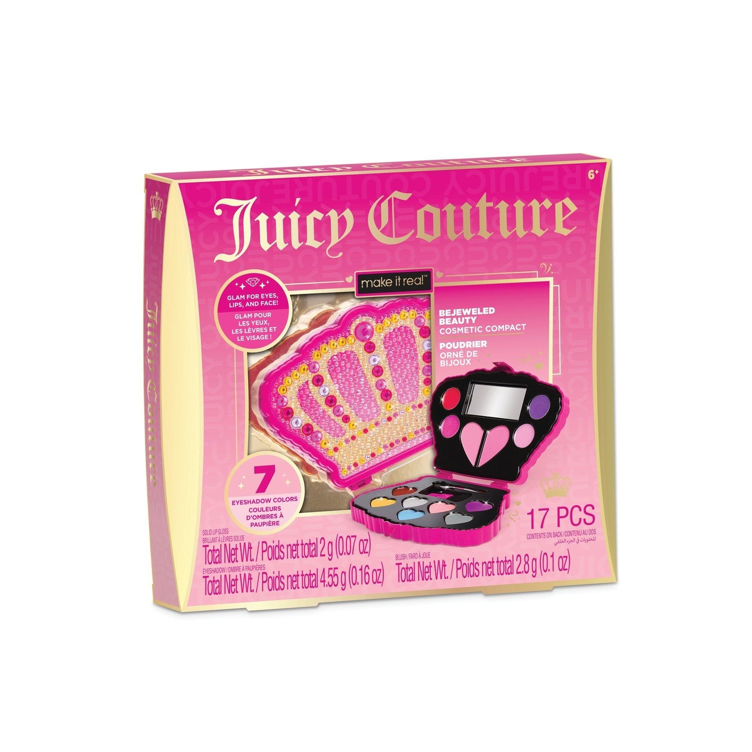 Gjør det til ekte Juicy Couture Bejeweled Beauty Cosmetic Compact