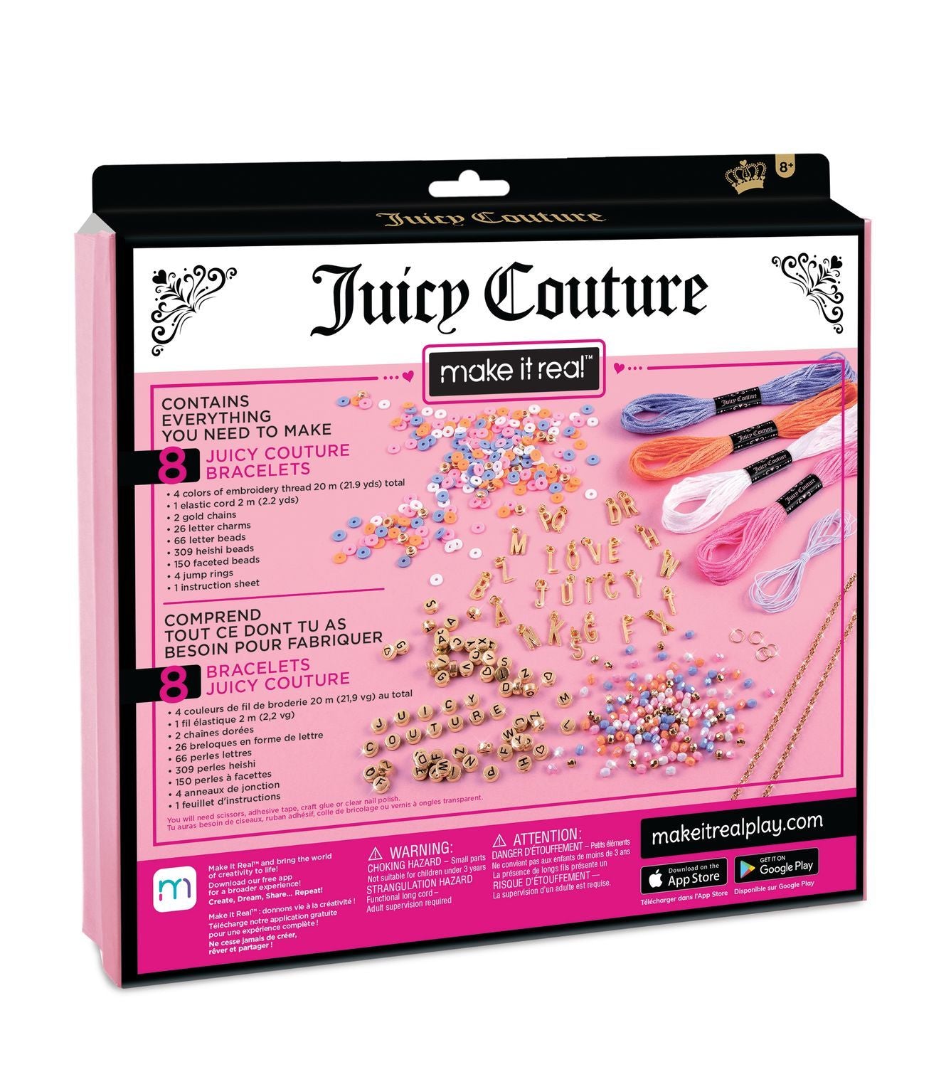 Gjør det til ekte Juicy Couture-fargesett "Love Letters"