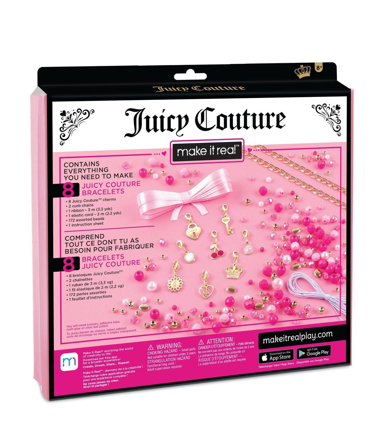 Make It Real Juicy Couture Dyi Set "Perfectly Pink"