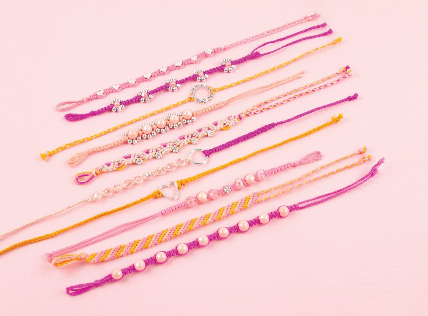 Make It Real Macrame DIY Set "Friendship Bracelets"