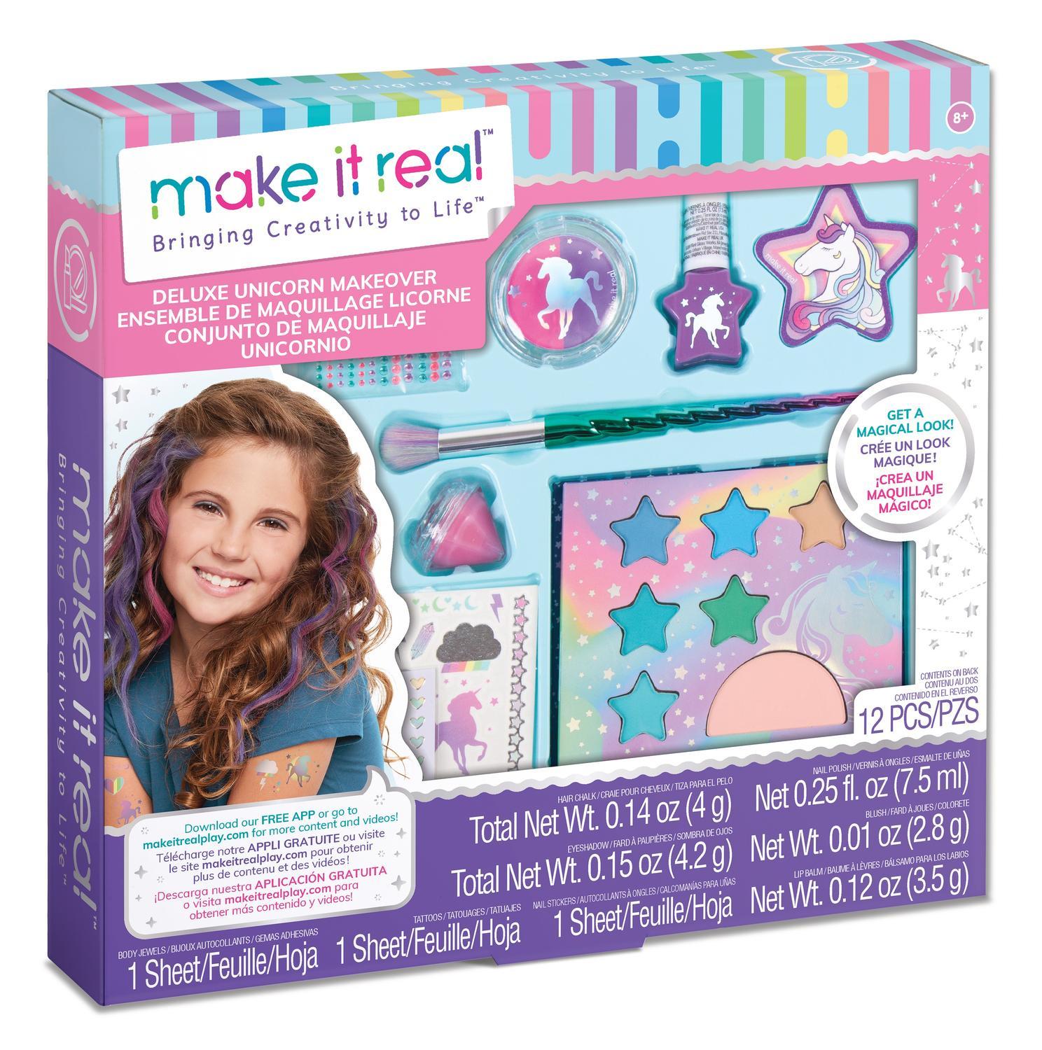 Make It Real Makeup Set "Deluxe Makeover Unicorn"