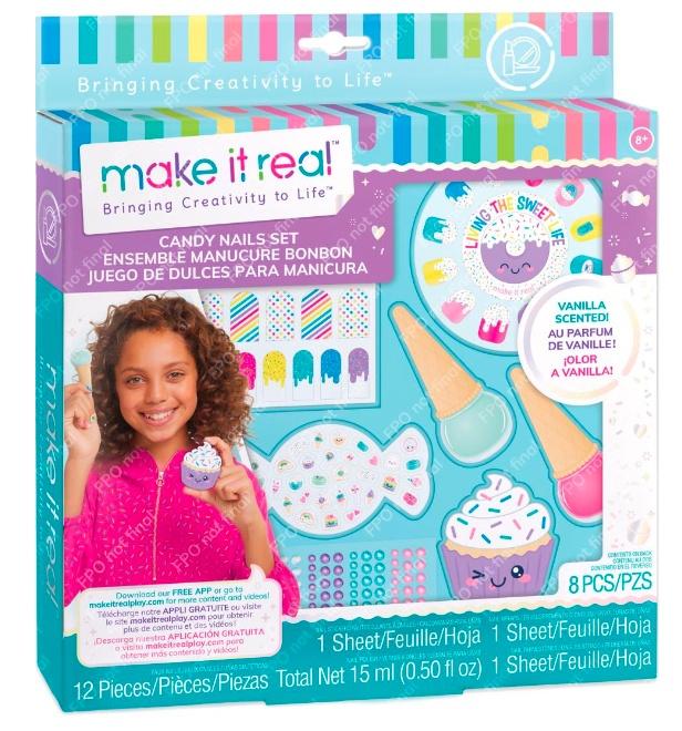 Make It Real Manicure Sæt Negle Candy