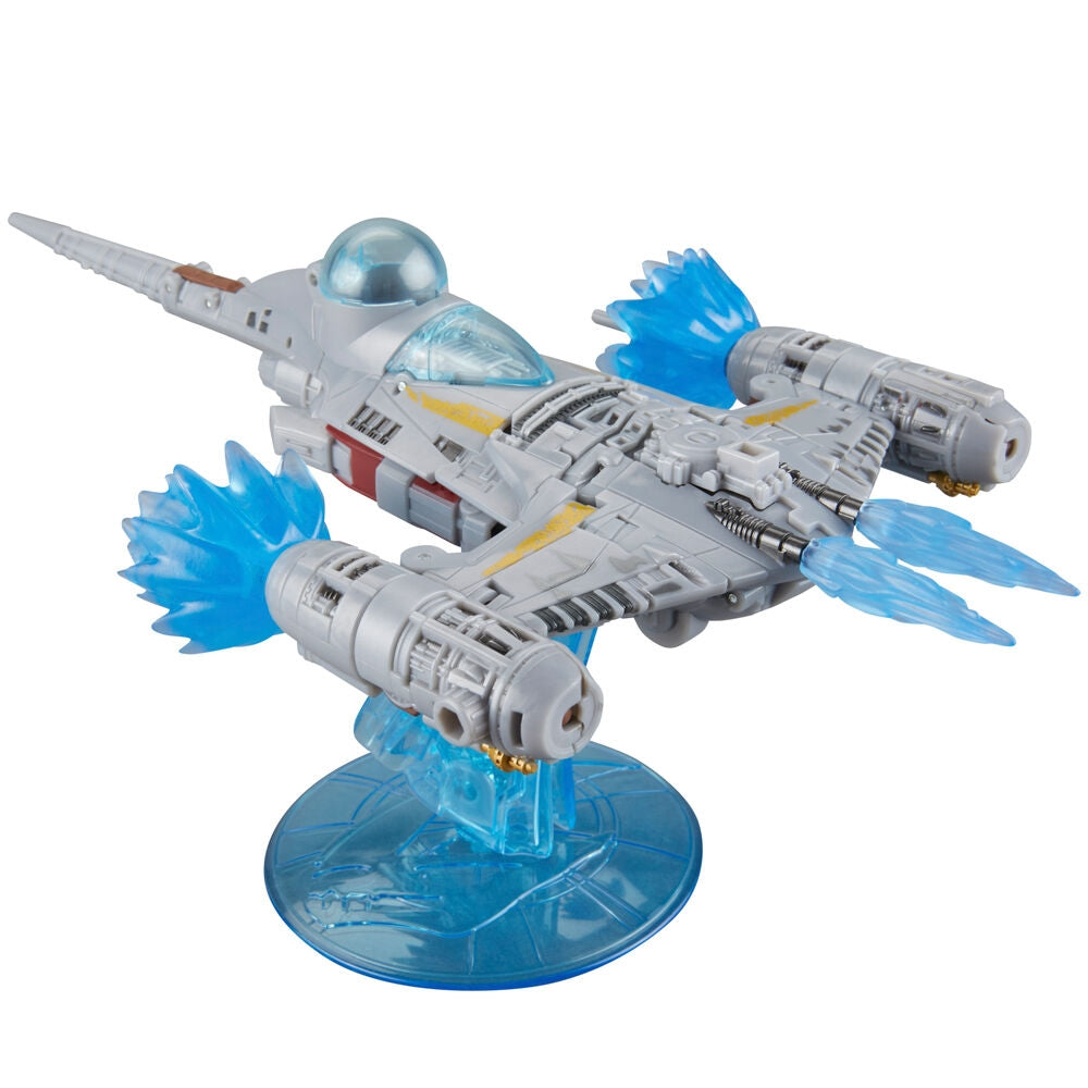 Mandalorian N-1 Starfighter-figur, 19 cm samlarleksak