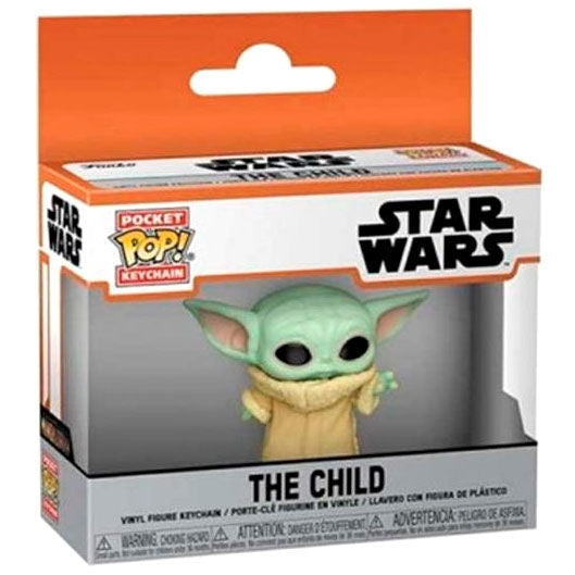 Mandalorian Yoda Pocket POP-nyckelring - Star Wars Collectible