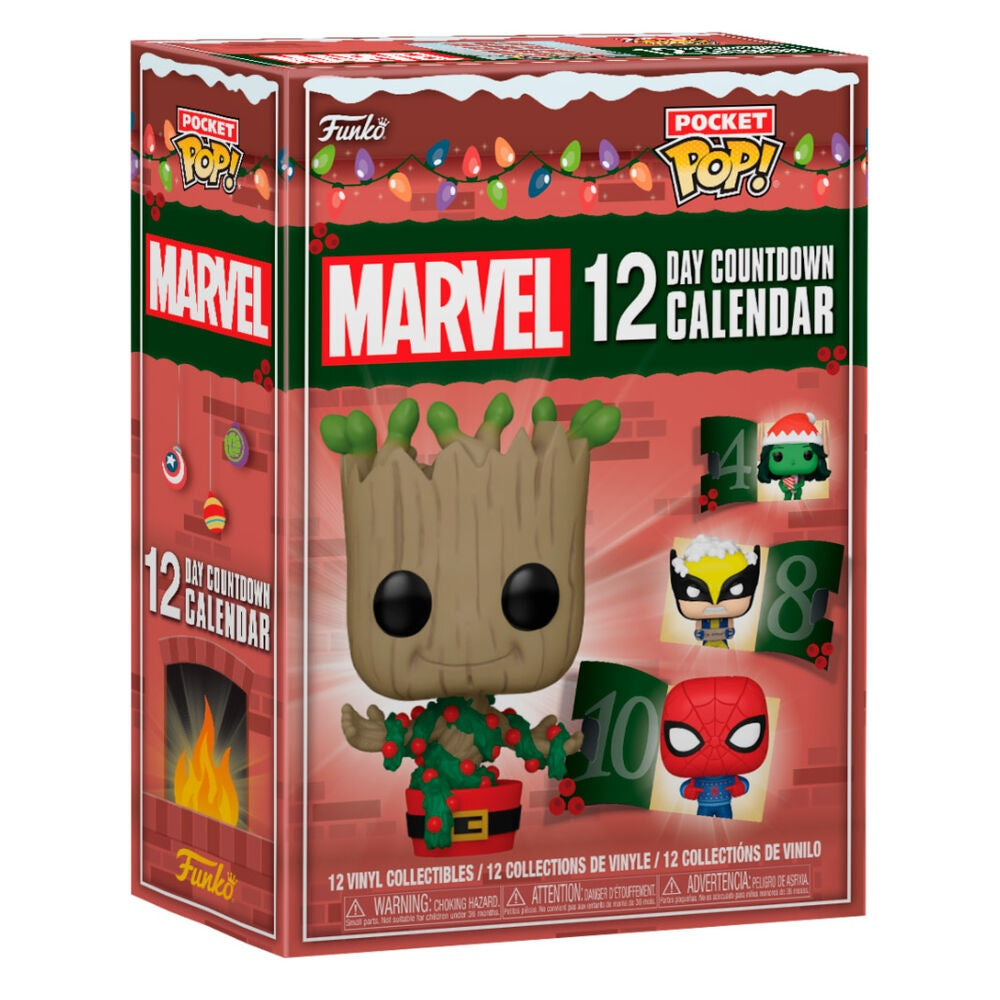 Marvel 12-dagars adventskalender med samlarfigurer och överraskningar