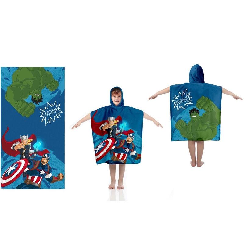 Marvel Avengers Handduk i poncho av bomull