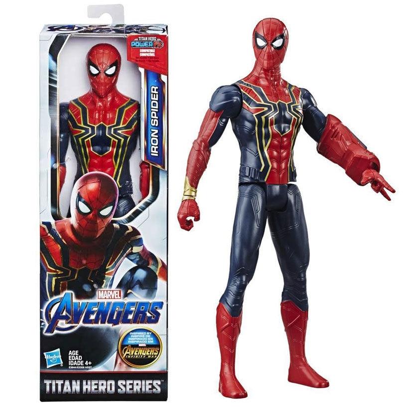 Marvel Avengers Iron Spider Titan Hero figur 30cm