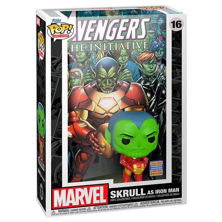 Marvel Avengers Skrull som Iron Man Figure - Exklusivt samlarobjekt