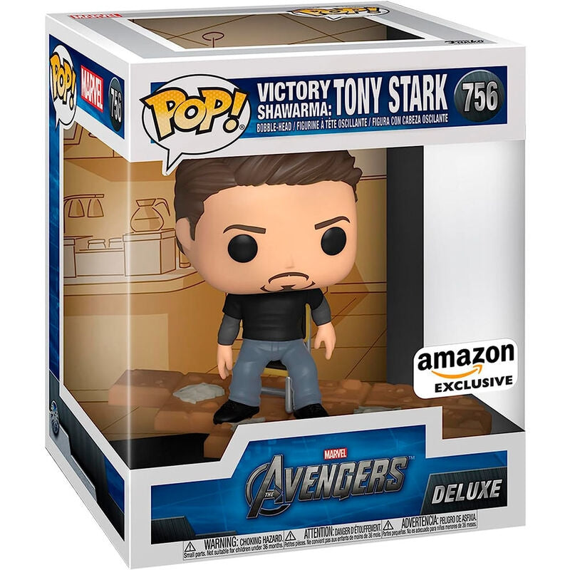 Marvel Avengers Tony Stark Figur, Deluxe Edition, exklusiv