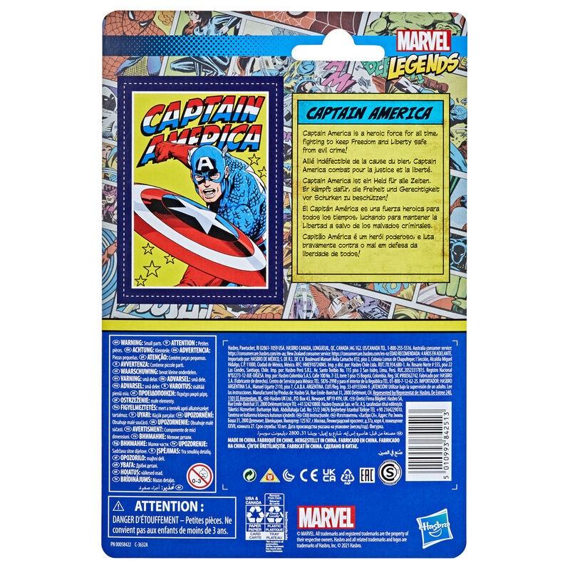 Marvel Captain America retrofigur 9,5 cm