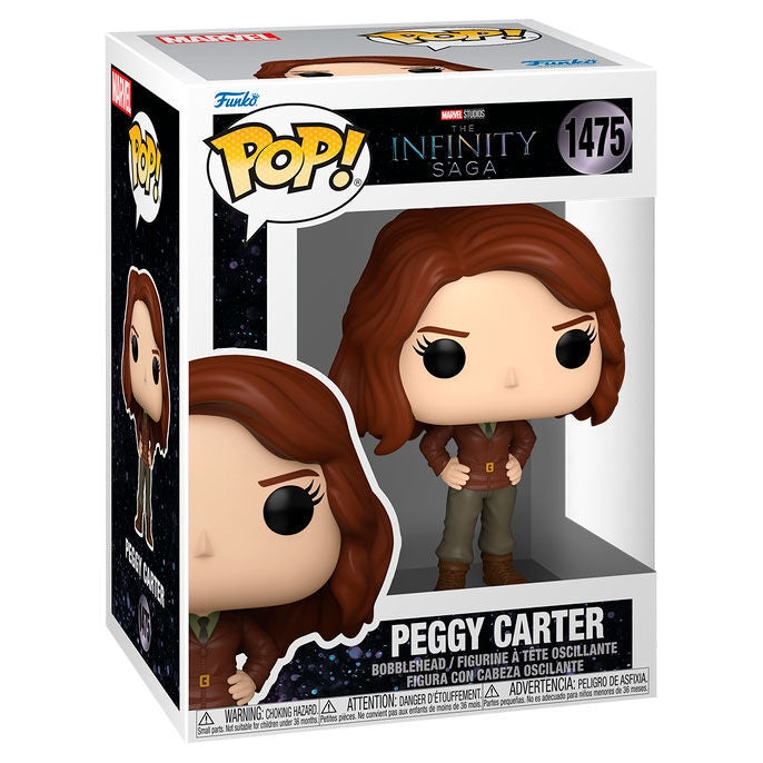 Marvel Infinity Saga Peggy Carter Actionfigur, 6-tums