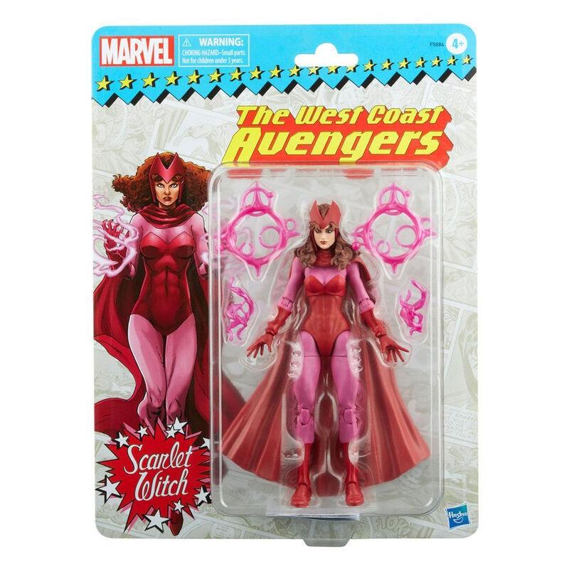 Marvel Legends Retro Scarlet Witch figur 15cm