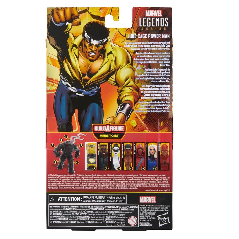 Marvel Legends Series Knights Luke Cage Power Man Bullseye figur 15cm