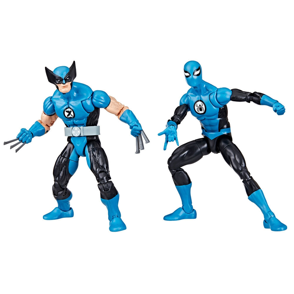 Marvel Superhero Figure Pack: Wolverine, Spiderman, 15 cm