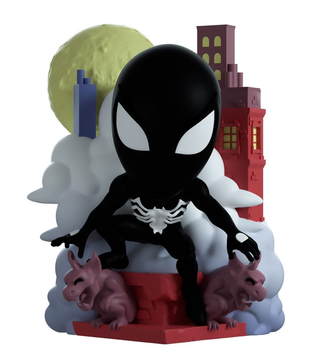 Marvel Vinyl Diorama Web of Spider-Man 12 cm