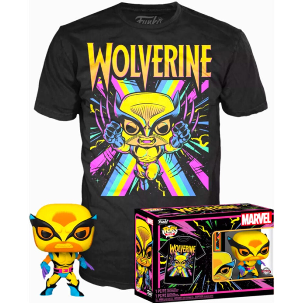 Marvel Wolverine Black Light Pop Figur, Samlarleksak