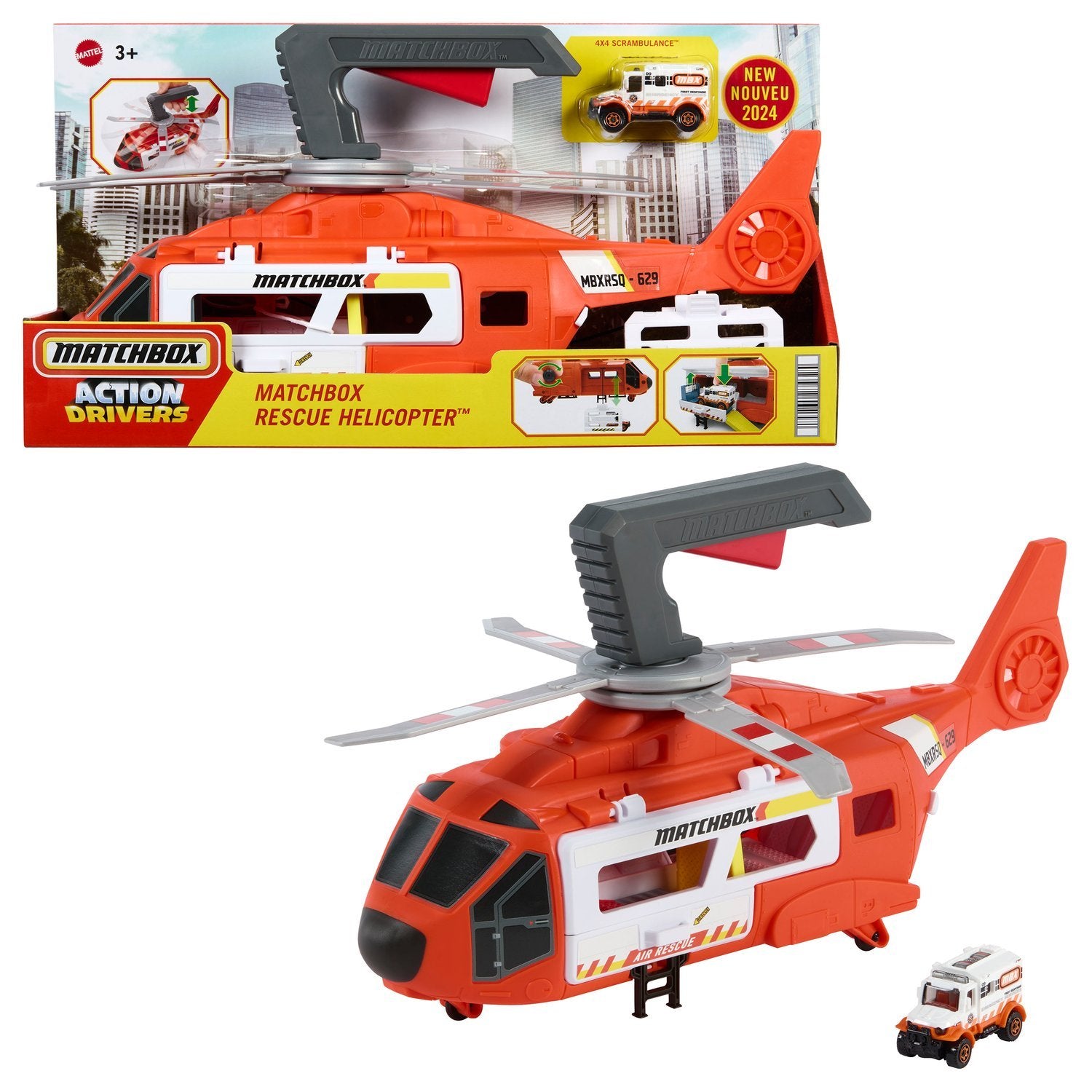 Matchbox-Rescue helikopter