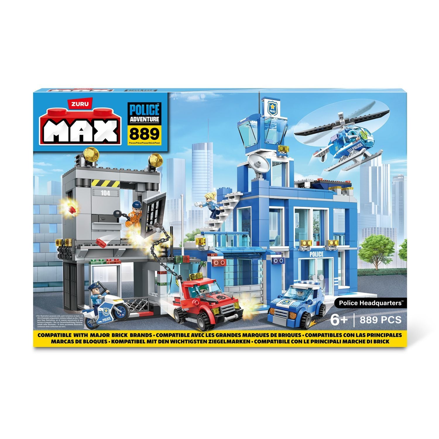 Max City Bricks polisstation, 889st