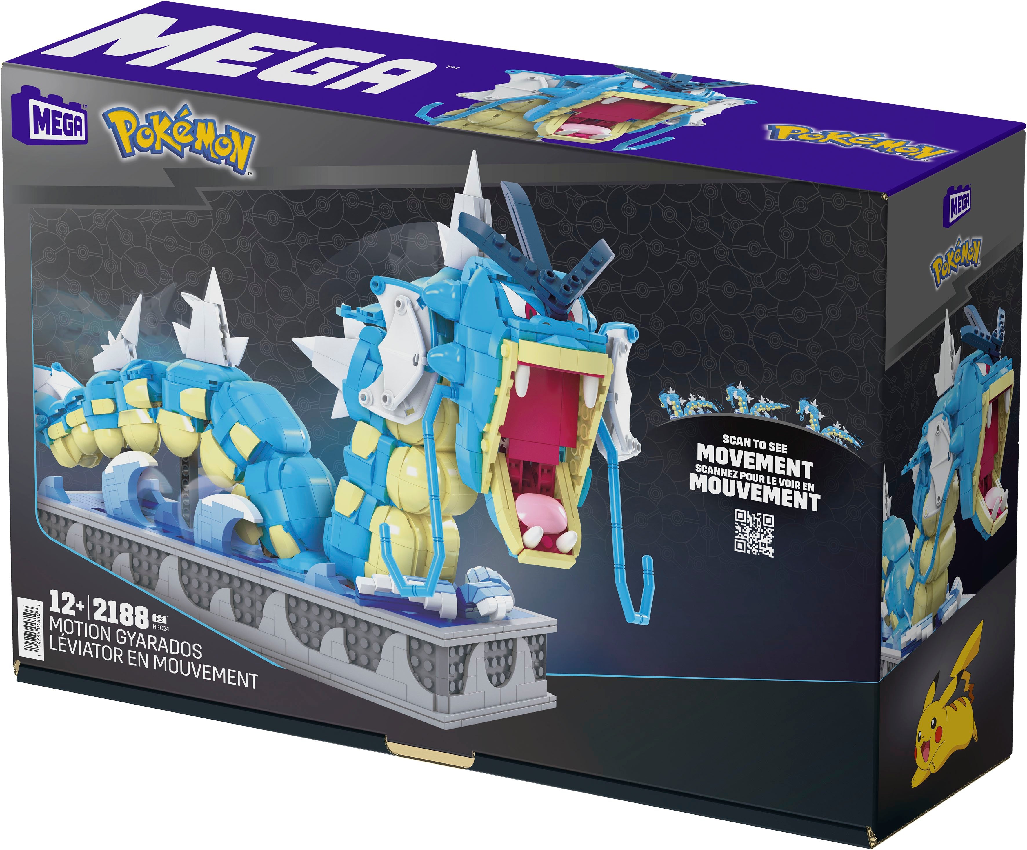 Mega Consturux Pokemon Mekaniserad Gyarados