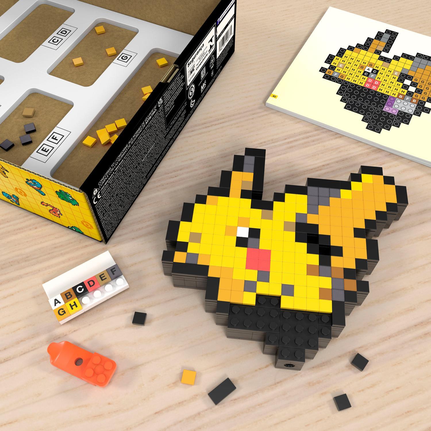 Mega Pokemon Pixel Art Pikachu