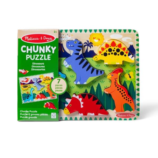 Melissa & Doug Dinosaurs Chunky Puzzle