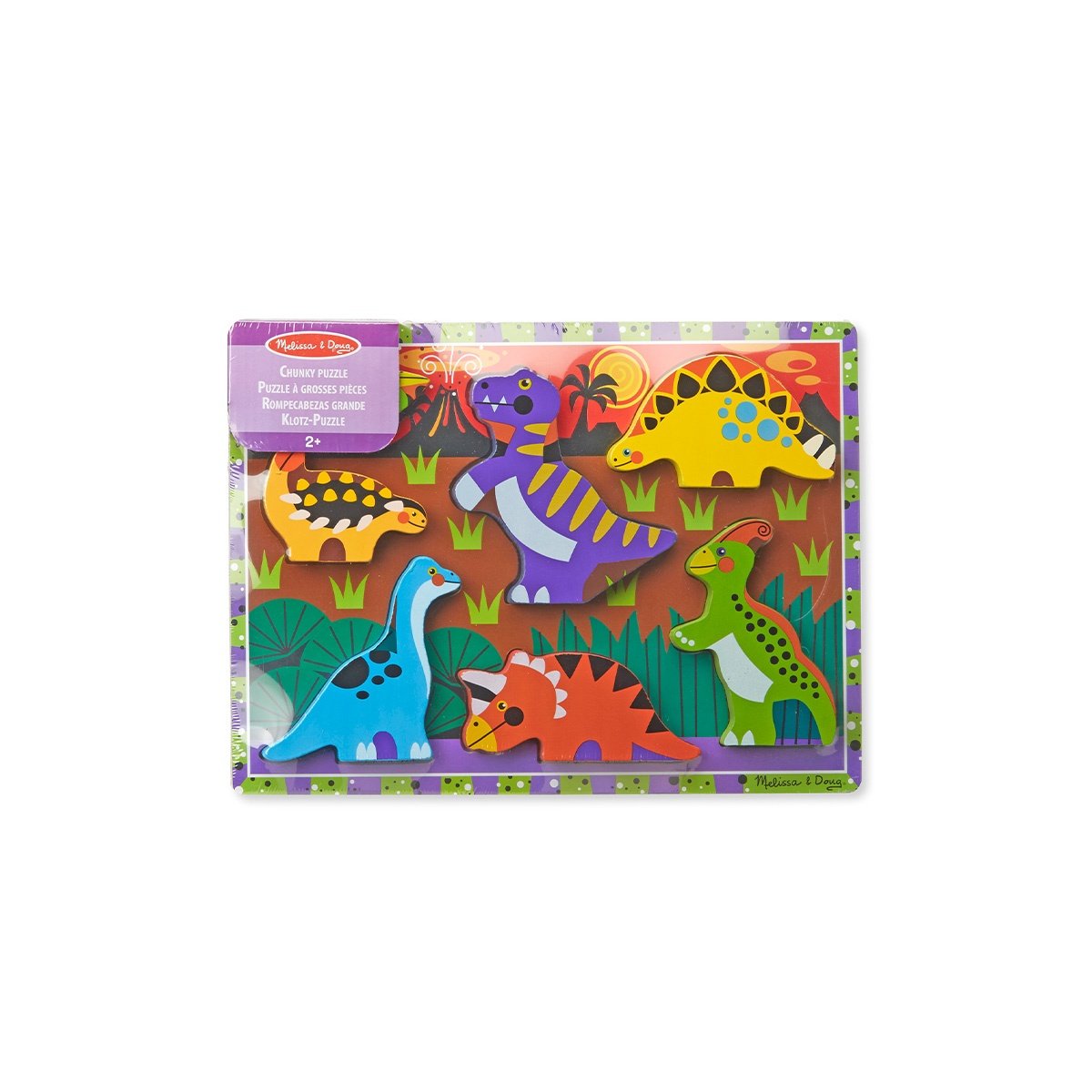 Melissa og Doug Dinosaurs Chunky Puzzle