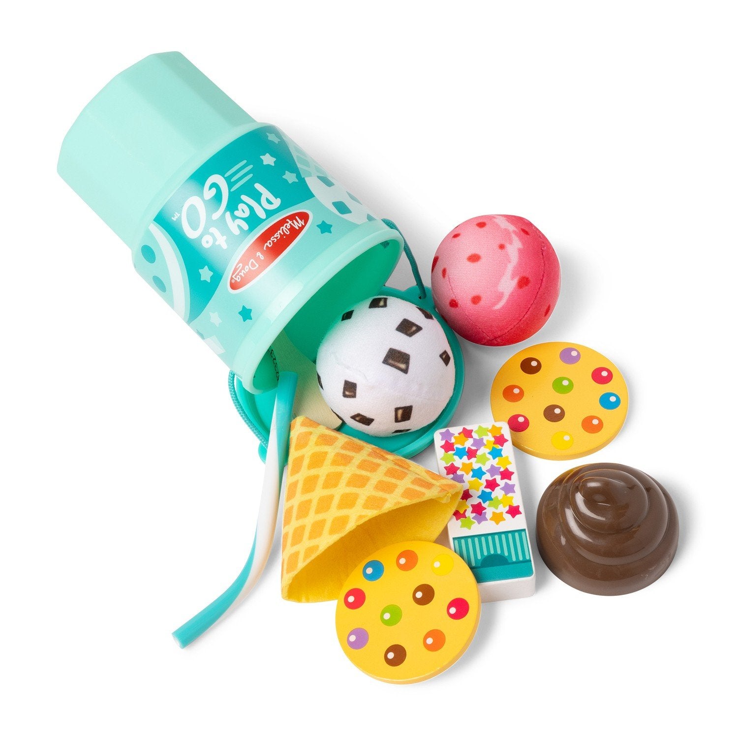 Melissa &amp; Doug Play To Go Ice Cream Play Set