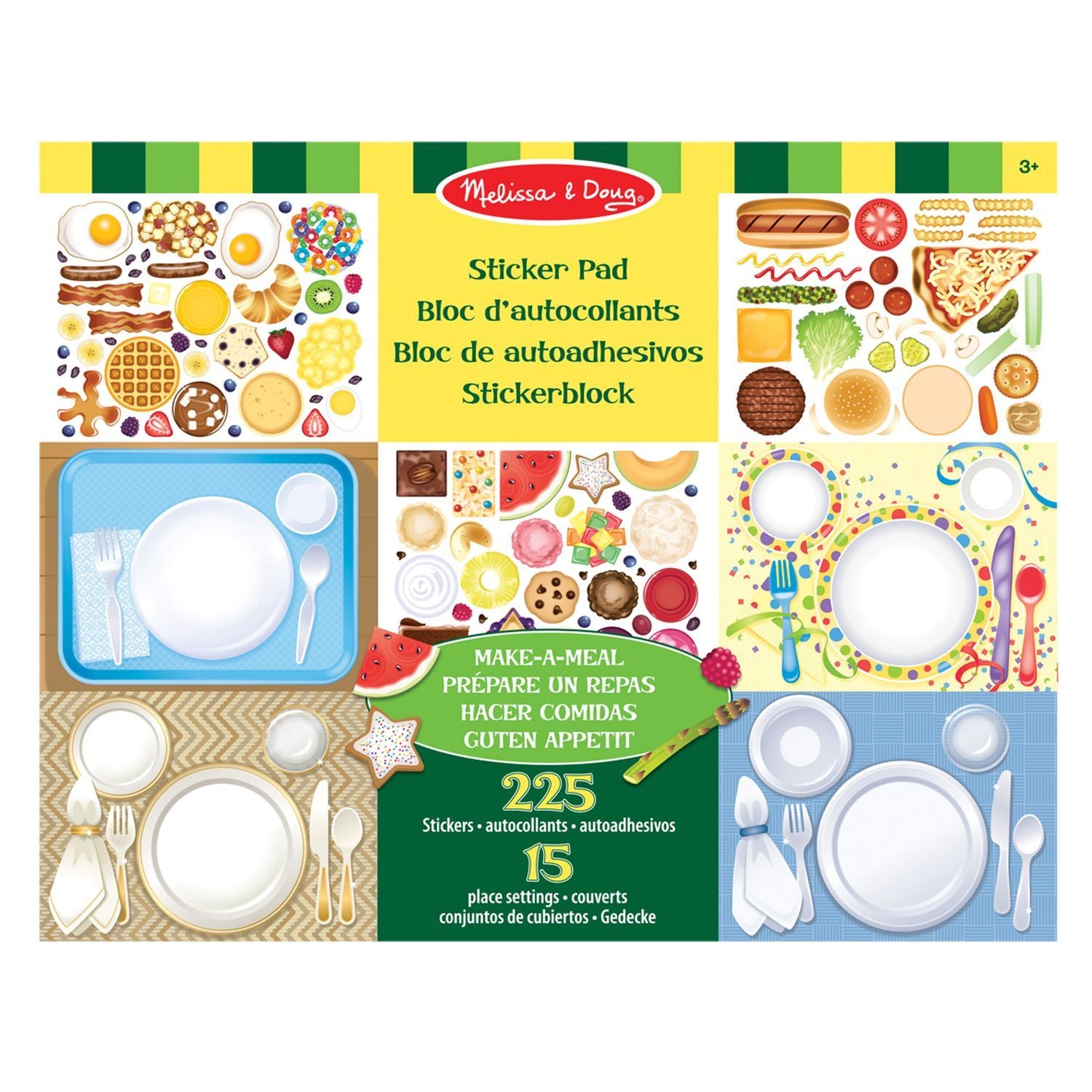 Melissa & Doug Sticker Pad Make-A-Meal