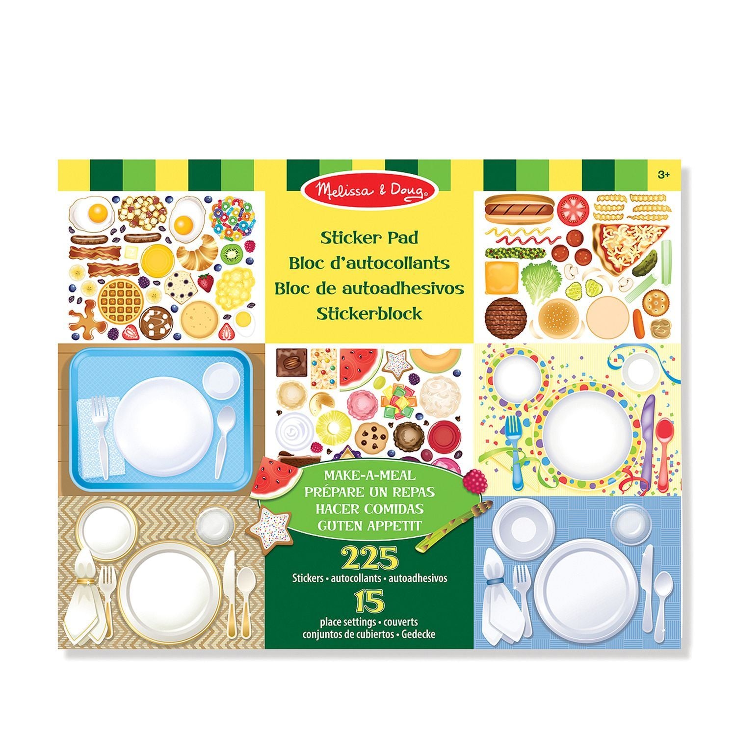 Melissa & Doug Sticker Pad Make-A-Meal