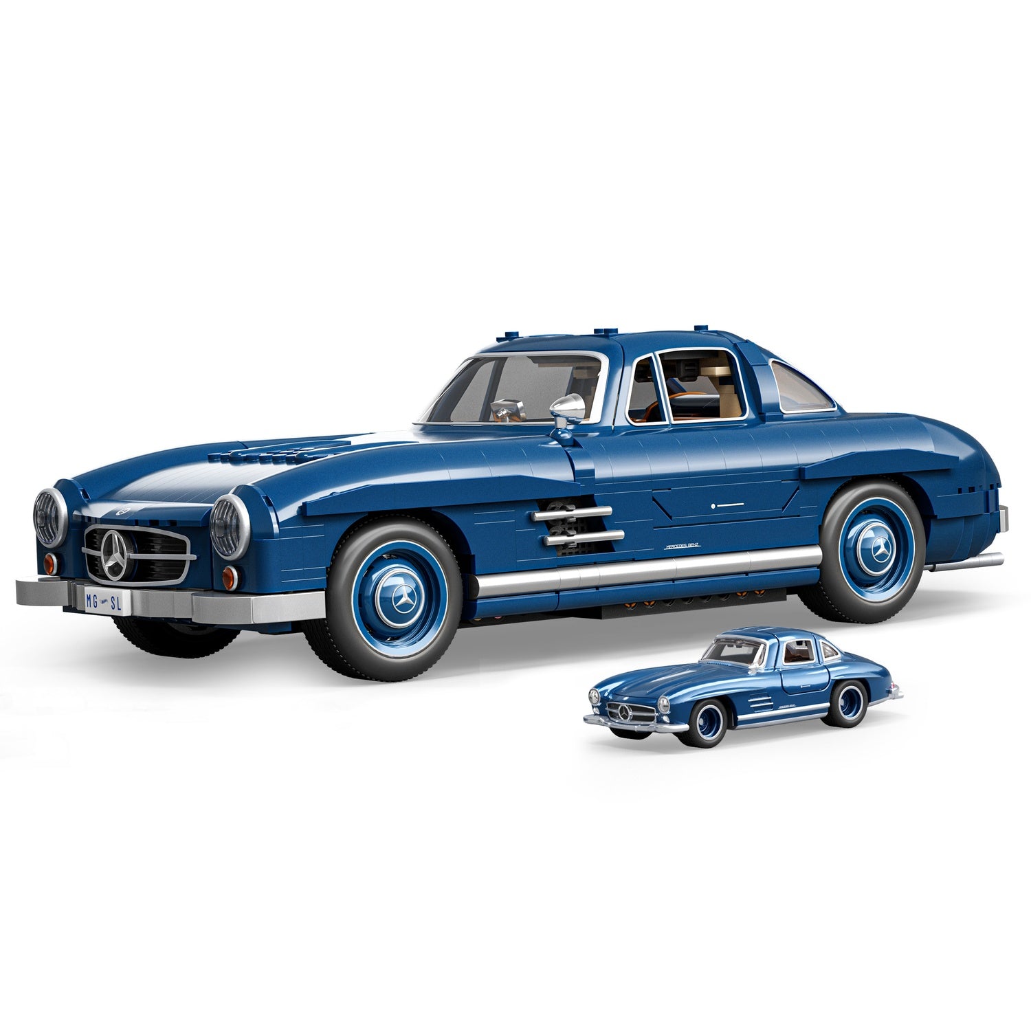 Mercedes-Benz 300 SL modellbyggsats, skala 1:12, 1600 delar
