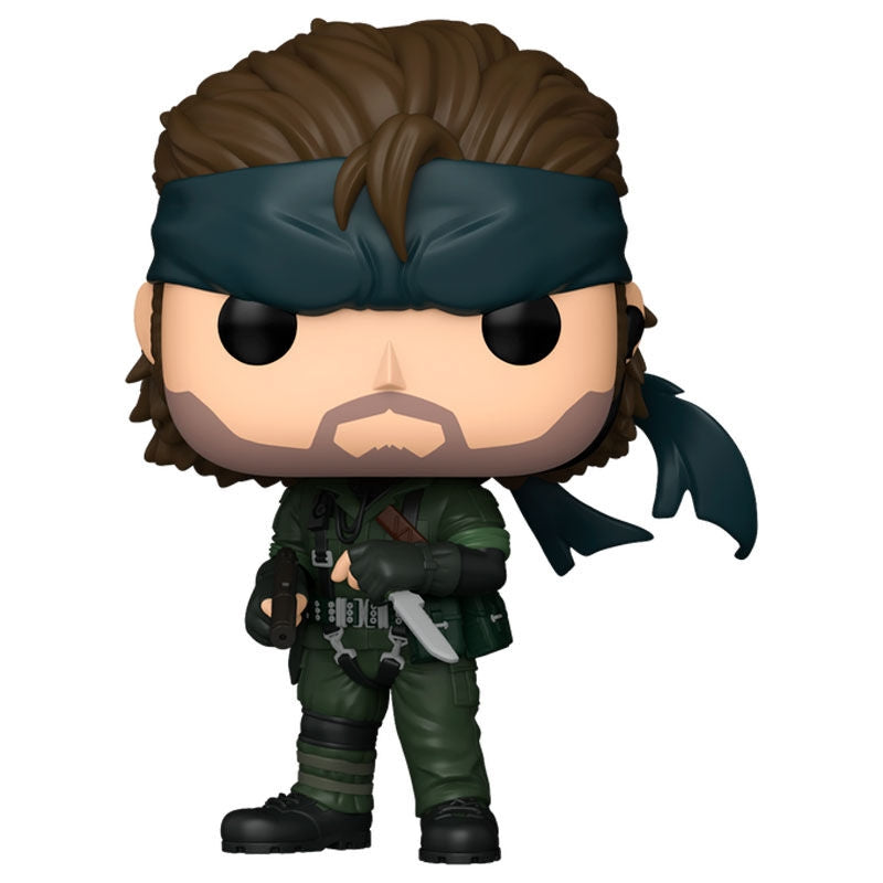 Metal Gear Solid Naked Snake Action Figur, 6-tums samlarobjekt
