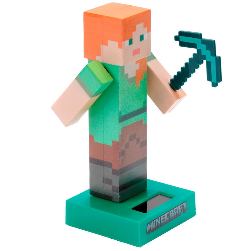Minecraft Alex Solar Doll - miljövänlig, interaktiv leksak