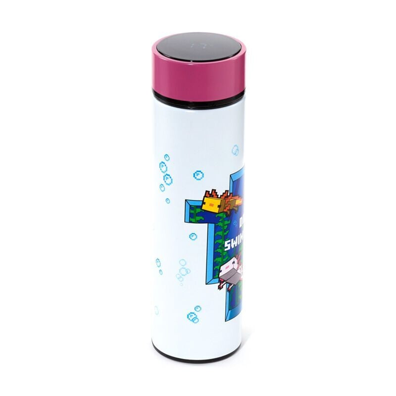 Minecraft Axolotl termosflaska, rostfritt stål, 450 ml