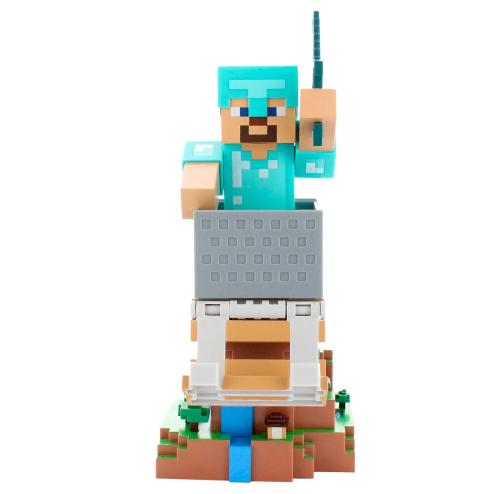 Minecraft Diamond Steve-figur, 20 cm samlarleksak