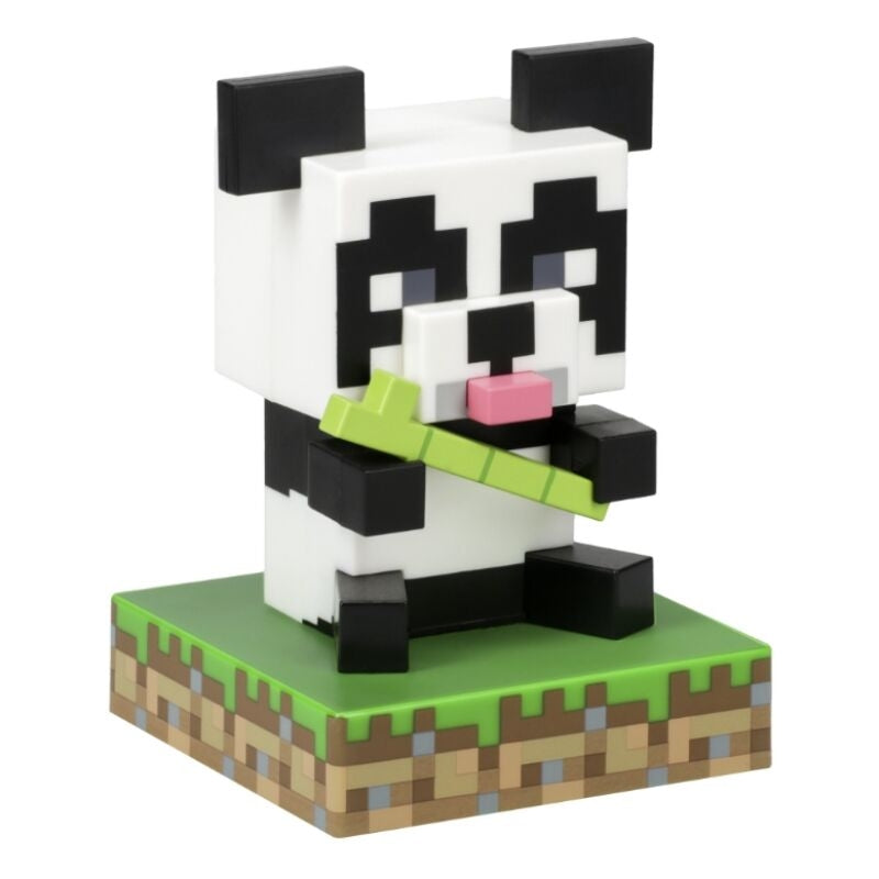 Minecraft Panda Icons-lampa, 10 cm storlek, LED-ljus