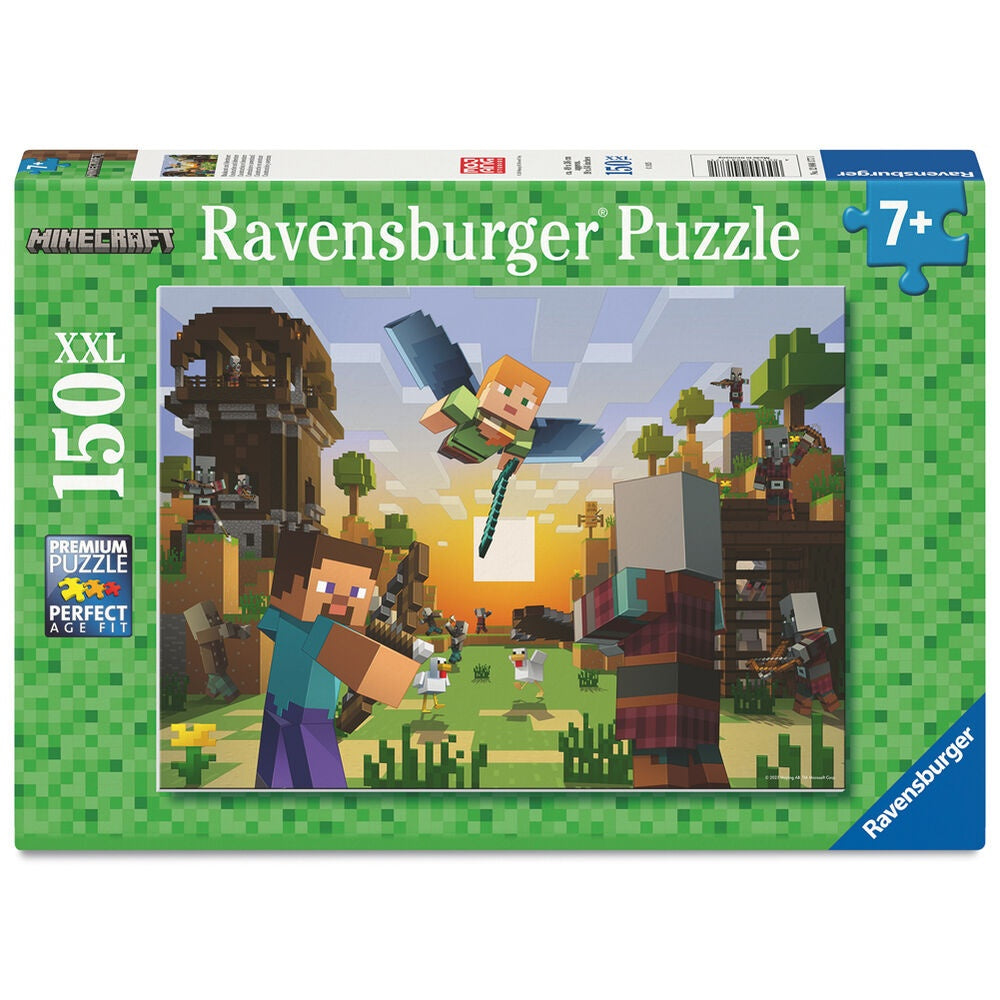 Minecraft XXL pussel 150 bitar för barn och vuxna