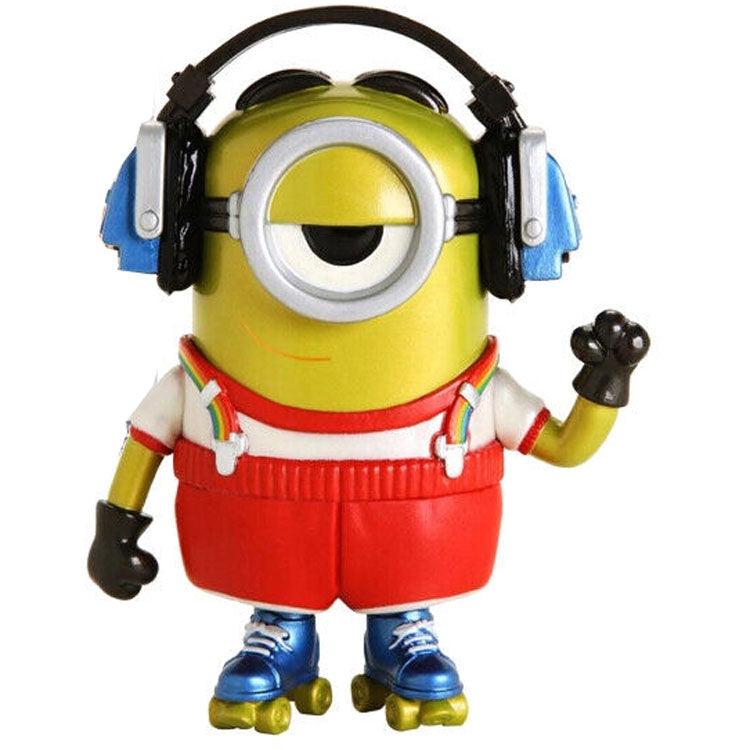 Minions Roller Skating Stuart Figure, Metallic Exclusive Edition