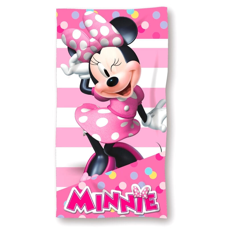 Minnie Mouse Cotton Beach Handduk för barn, Snabbtorkande, Mjuk