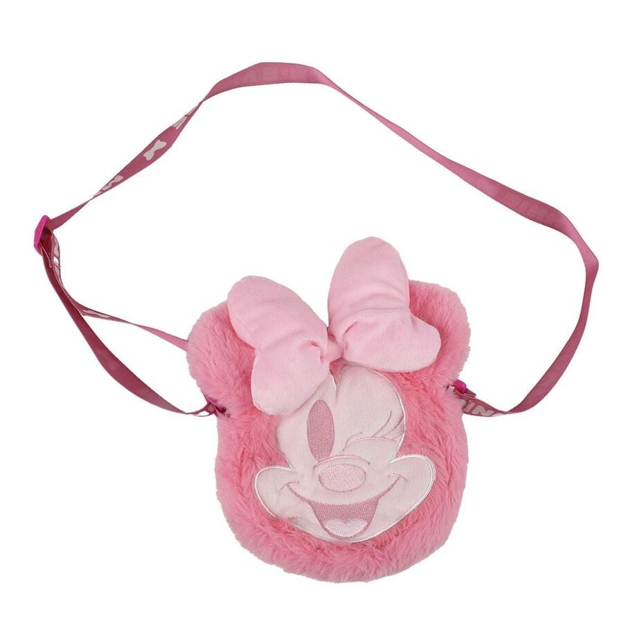 Minnie Mouse plyschryggsäck för barn, mjuk och söt design